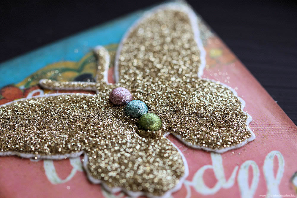Glitter Good Stuff ATC Card Butterfly