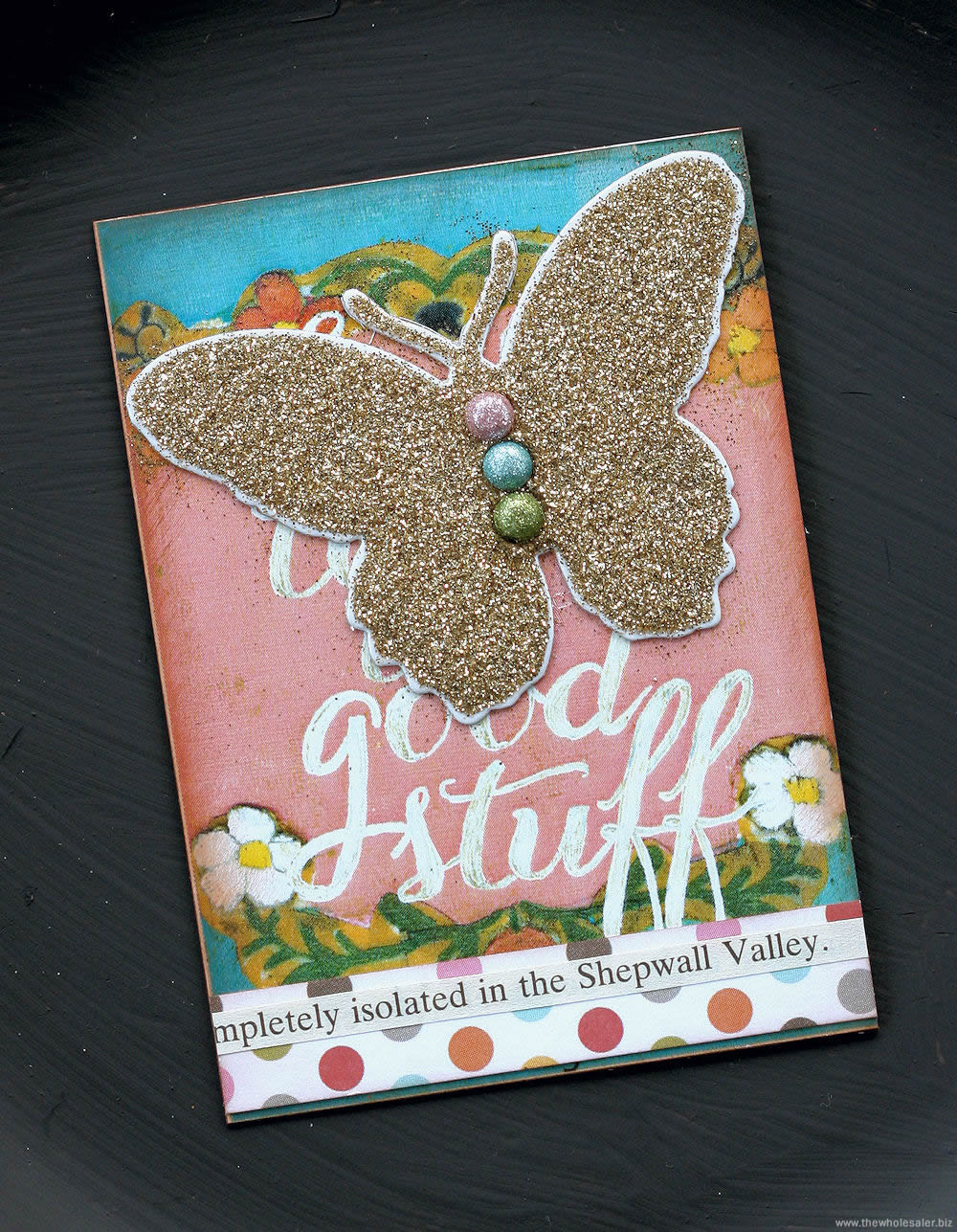 Glitter Good Stuff ATC Card
