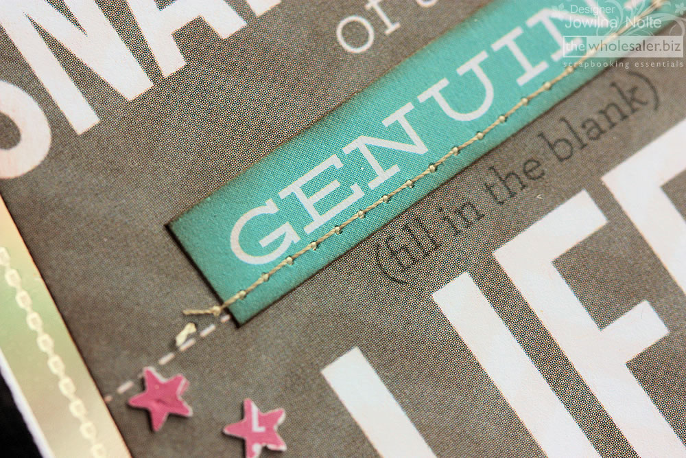 SN@P! - Sewing Detail