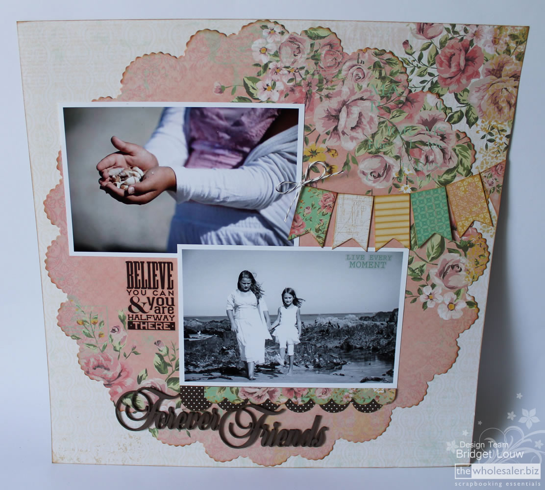 Kaisercraft Tea Break Layout Bridget