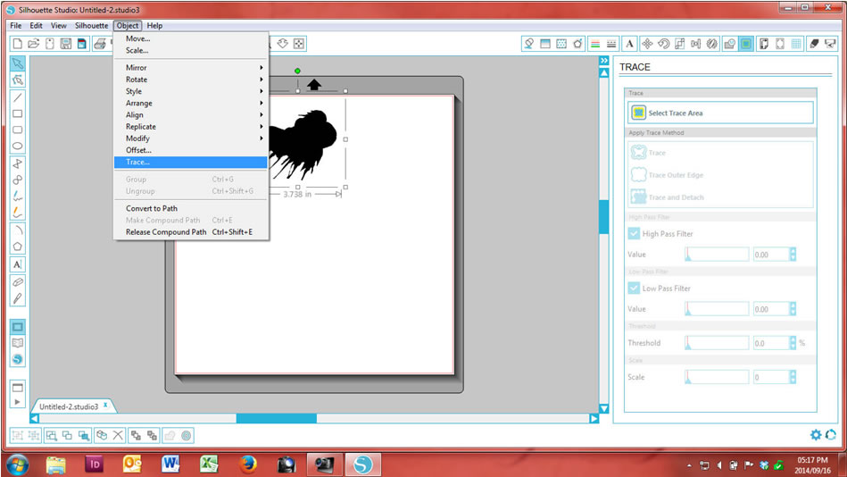 Easy Silhouette Studio Tutorial Step 5