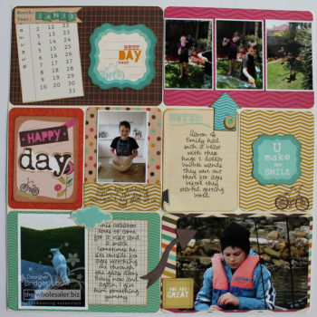 Kaisercraft - Project Life Fever Layout