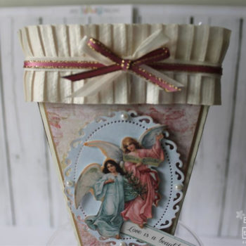 Key to My Heart Gift Cone Angels