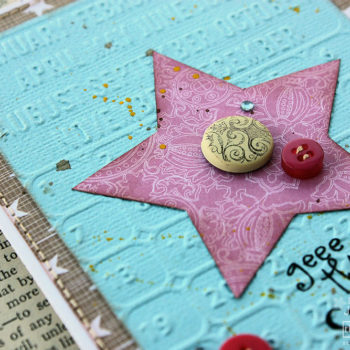 Ten Minute Cards - Stars Embossing