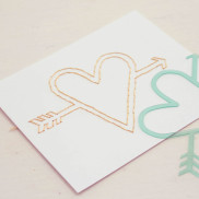 Heidi Swapp Stencils - sewing