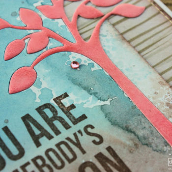Memento Luxe Ink Pads inking and embossing
