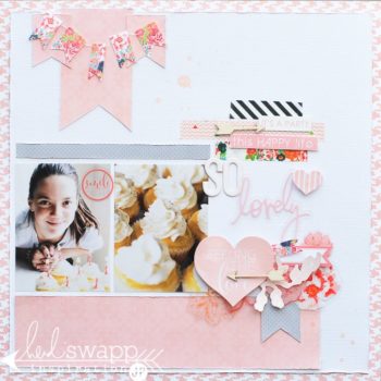 Heidi Swapp September Skies Layout
