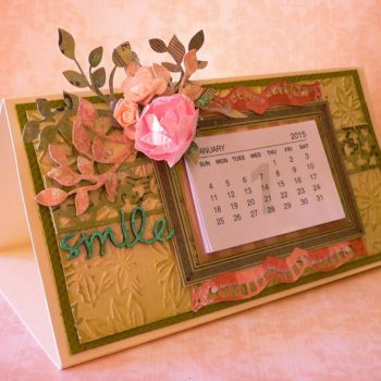 Couture Creations Vintage Rose Calendar