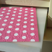 Lady Pattern Paper - Pink Cuttlebug