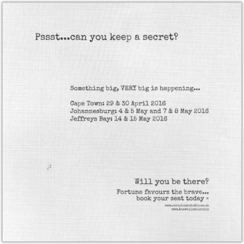 Secret Scrapbooking Event