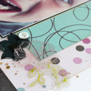 Celebr8 Stencils - Flower Detail