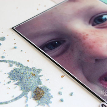 Celebr8 Stencils - Glitter Stencil