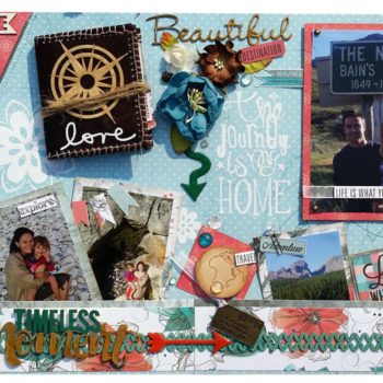 Celebr8 Timeless Moments Layout