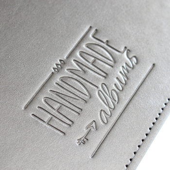 HANDMADE Albums Debossed Logo