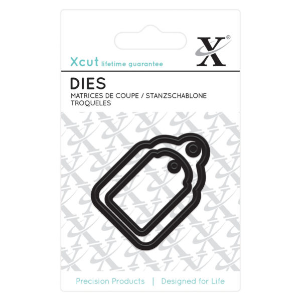 XCUT Mini Die Set 'Schwester' – Stanzformen Für Basteln, Karten & Geschenkanhänger