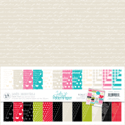 Lady Pattern Paper - Basic Essentials 24 Paper Pack