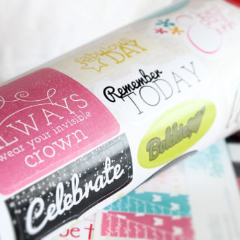 Lady Pattern Paper Oh My Word! - Remember