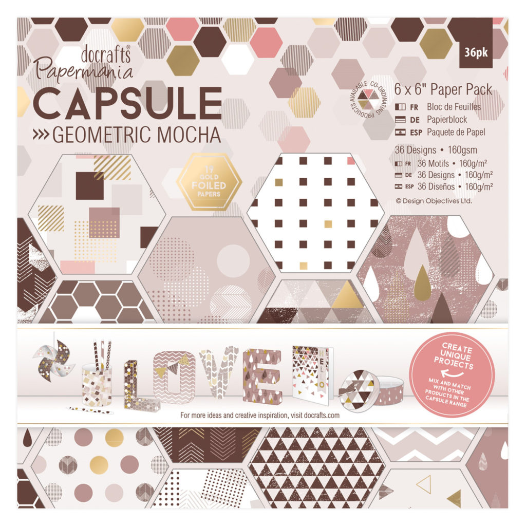 Capsule Geometric Mocha & Xcut Mini Dies