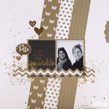 Celebrating Women - Egyptian Gold Layout