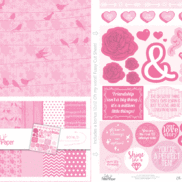 Lady Pattern Paper - It's a PINK thing - Paper-Pack - LPPB0009