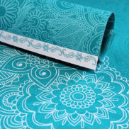 Lady Pattern Paper - LPPO002 - Ooh La Limited - My India - Intense Teal