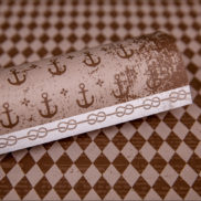 Lady Pattern Paper - LPPO0004 - Ooh La Limited - Retro Sailor - Chocolate Chilli