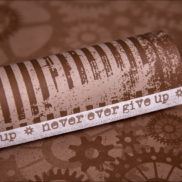 Lady Pattern Paper - LPPO0005 - Ooh La Limited - Gear UP! - Chocolate Chilli