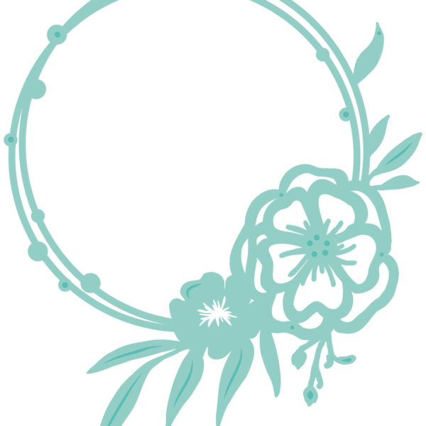 Kaisercraft Memory Lane - Dies KCDD816 Floral Circle Frame