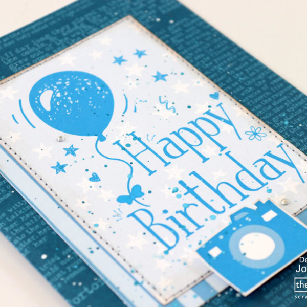 Lady Pattern Paper Dazzling - Sew Quick Cards