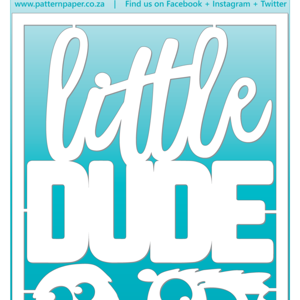 LPPC0003 - Holy Chip! - Dude Chipboard (60x155mm)