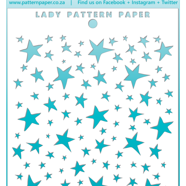 LPPM0002 - Le Mask - Stars Mini Mask (60x155mm)