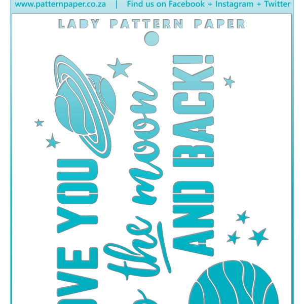 LPPM0003 - Le Mask - Moon Mini Mask (60x155mm)